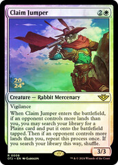 Claim Jumper - Foil - Prerelease Promo