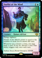 Duelist of the Mind - Foil - Prerelease Promo