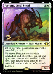 Fortune, Loyal Steed - Prerelease Foil