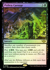 Pitiless Carnage - Prerelease Foil