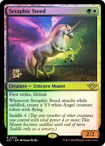 Seraphic Steed - Foil - Prerelease Promo