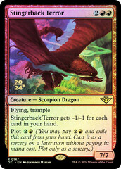 Stingerback Terror - Prerelease Foil