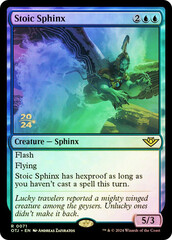 Stoic Sphinx - Foil - Prerelease Promo