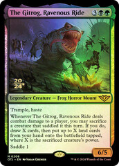 The Gitrog, Ravenous Ride - Foil - Prerelease Promo