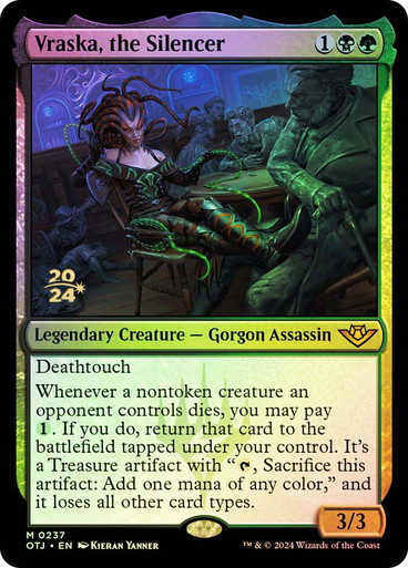 Vraska, the Silencer - Foil - Prerelease Promo