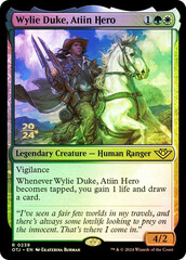 Wylie Duke, Atiin Hero - Foil - Prerelease Promo