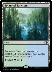 Botanical Sanctum (OTJ) - Foil - Prerelease Promo