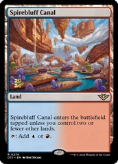 Spirebluff Canal (OTJ) - Foil - Prerelease Promo