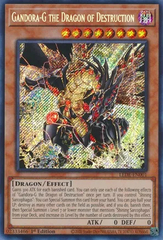 Gandora-G the Dragon of Destruction - LEDE-EN001 - Secret Rare - 1st Edition