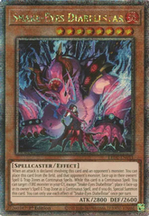 Snake-Eyes Diabellstar - LEDE-EN011 - Quarter Century Secret Rare - 1st Edition