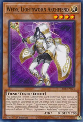 Weiss, Lightsworn Archfiend - LEDE-EN024 - Common - 1st Edition