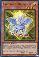 Lightsworn Dragonling - LEDE-EN023 - Ultra Rare - 1st Edition