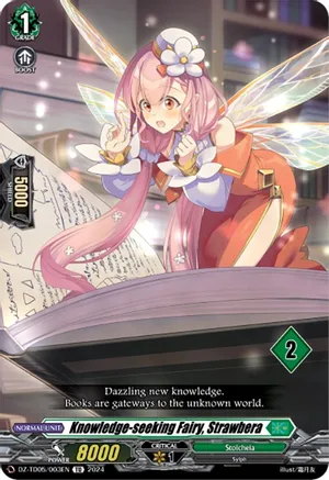 Knowledge-seeking Fairy, Strawbera (2) - DZ-TD05/003EN - TD