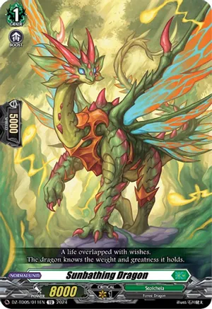 Sunbathing Dragon - DZ-TD05/011EN - TD