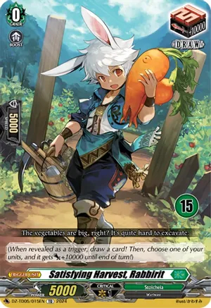 Satisfying Harvest, Rabbirit (15) - DZ-TD05/015EN - TD