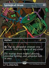 Springleaf Drum (0022) ~~ Borderless (Pro Tour Promos)