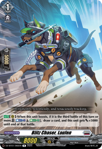 Blitz Chaser, Laufen - DZ-BT01/060EN - R