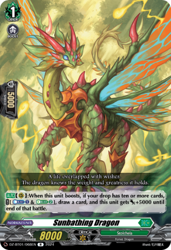 Sunbathing Dragon - DZ-BT01/068EN - R