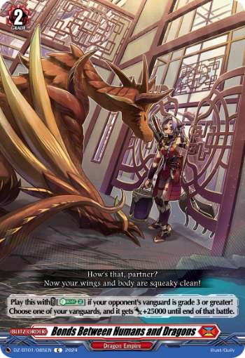 Bonds Between Humans and Dragons - DZ-BT01/085EN - C