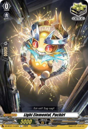 Light Elemental, Pachiri - DZ-BT01/143EN - C