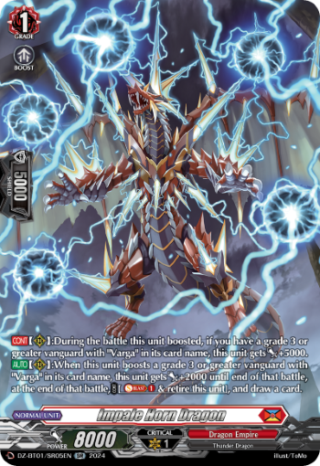 Impale Horn Dragon - DZ-BT01/SR05EN - SR