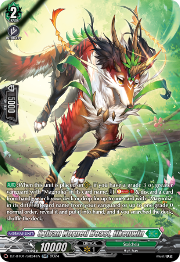 Sylvan Horned Beast, Ilkenwin - DZ-BT01/SR34EN - SR