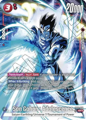 Son Gohan : Adolescence (Alternate Art) - FB02-018 - SR - Holofoil