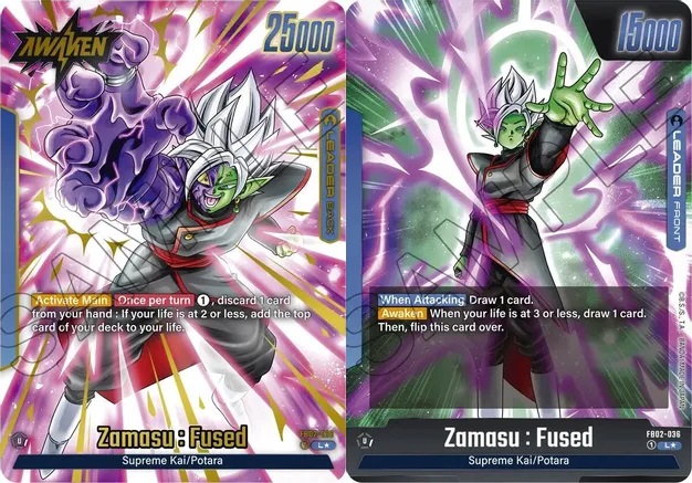 Zamasu : Fused (Alternate Art) - FB02-036 - L - Holofoil