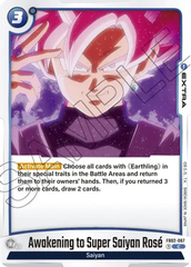 Awakening to Super Saiyan Rose - FB02-067 - C