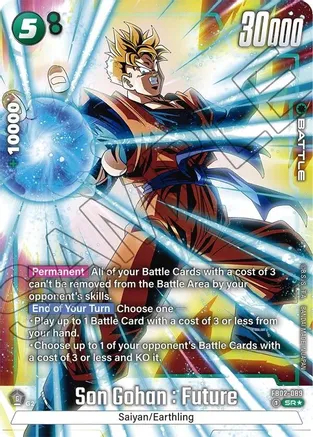 Son Gohan : Future (Alternate Art) - FB02-089 - SR - Holofoil