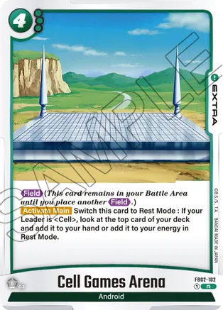 Cell Games Arena - FB02-102 - R - Holofoil