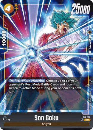Son Goku - FB02-119 - SR - Holofoil