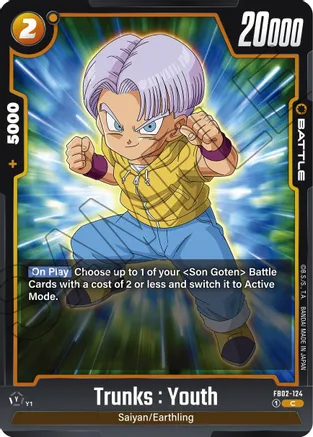 Trunks : Youth - FB02-124 - C