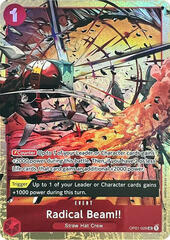 Radical Beam!! - OP01-029 - P (Premium Card Collection -Best Selection Vol. 1-) - Foil