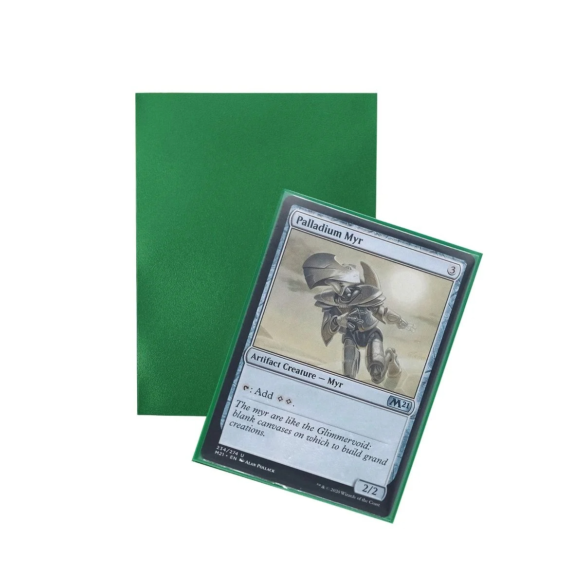Iridian Matte Sleeves - Green