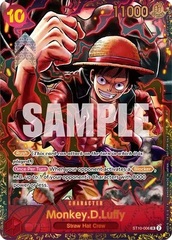 Monkey.D.Luffy - ST10-006 - P - Foil