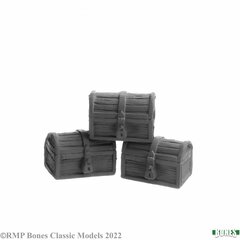 (77626) Dungeon Decor: Wooden Chests (3)