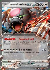 Bloodmoon Ursaluna ex - 141/167 - S&V Twilight Masquerade Double Rare