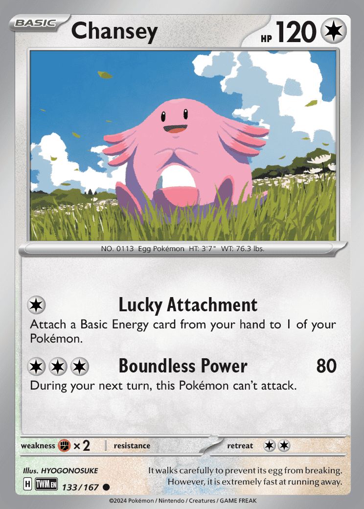 Chansey - 133/167 - Common - Reverse Holo