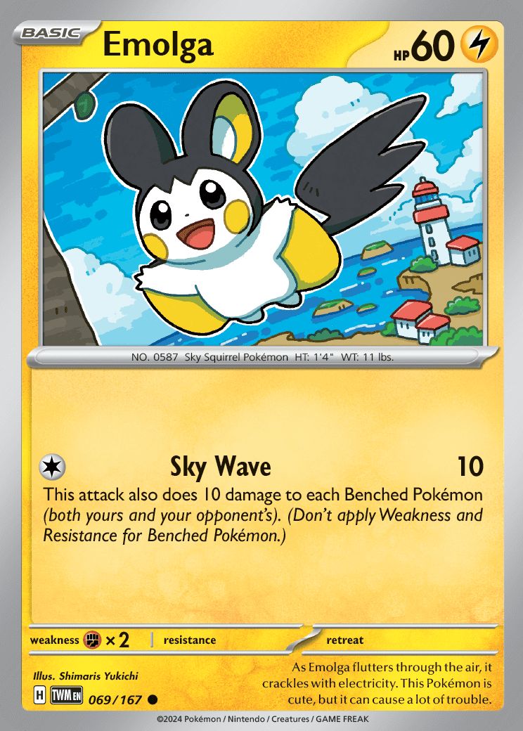 Emolga - 069/167 - Common