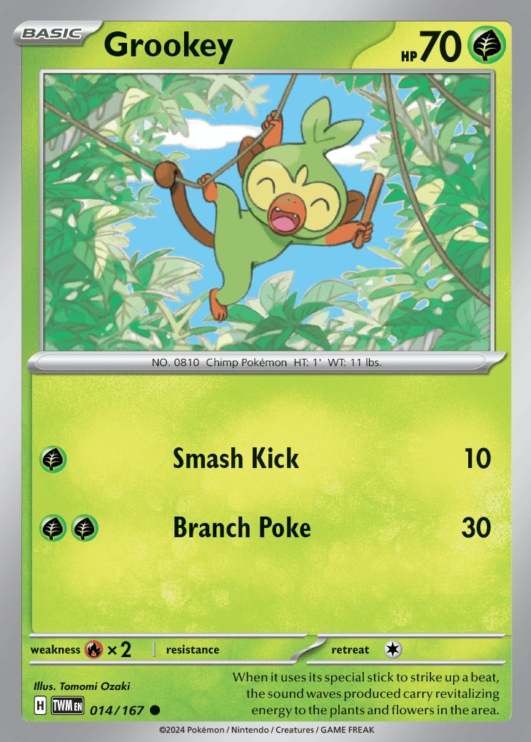 Grookey - 014/167 - Common - Reverse Holo