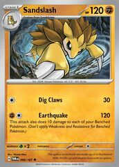 Sandslash - 098/167 - Uncommon