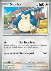 Snorlax - 136/167 - Uncommon