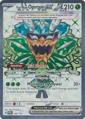 Teal Mask Ogerpon ex - 190/167 - Ultra Rare