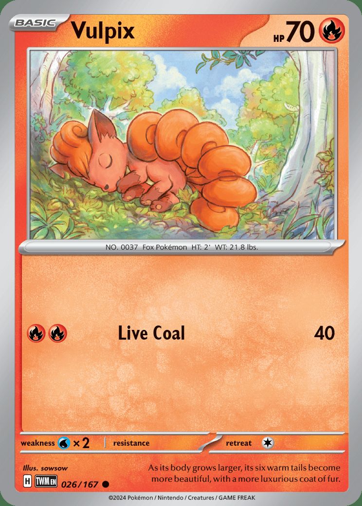 Vulpix - 026/167 - Common