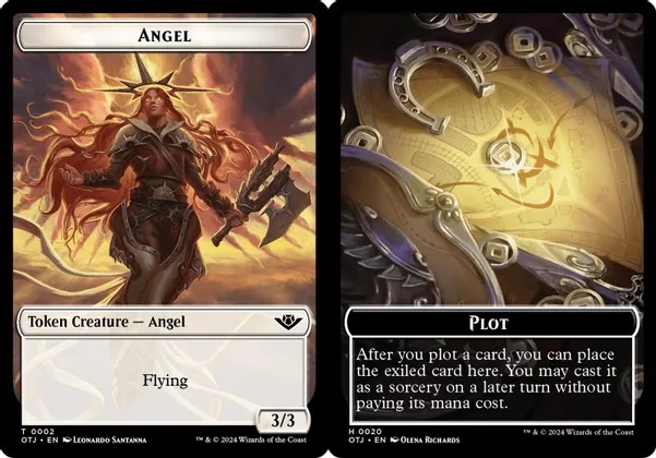 Angel (0002) // Plot (0020) Double-Sided Token