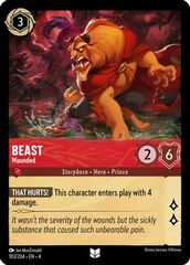 Beast, Wounded (0103) - Cold Foil