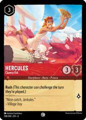 Hercules - Clumsy Kid - 108/204 - Common - Cold Foil