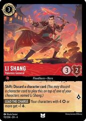 Li Shang - Valorous General - 112/204 - Uncommon - Cold Foil