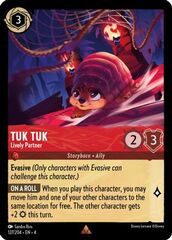 Tuk Tuk - Lively Partner - 127/204 - Rare - Cold Foil